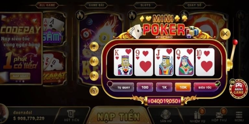 Giới thiệu về Poker Mini QQ88