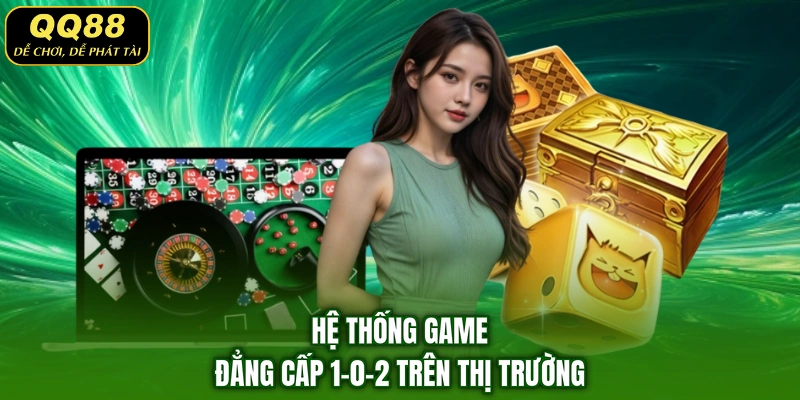 Hệ thống game đẳng cấp 1-0-2 trên thị trường